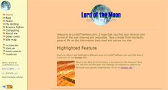 Desktop Screenshot of lordofthemoon.com